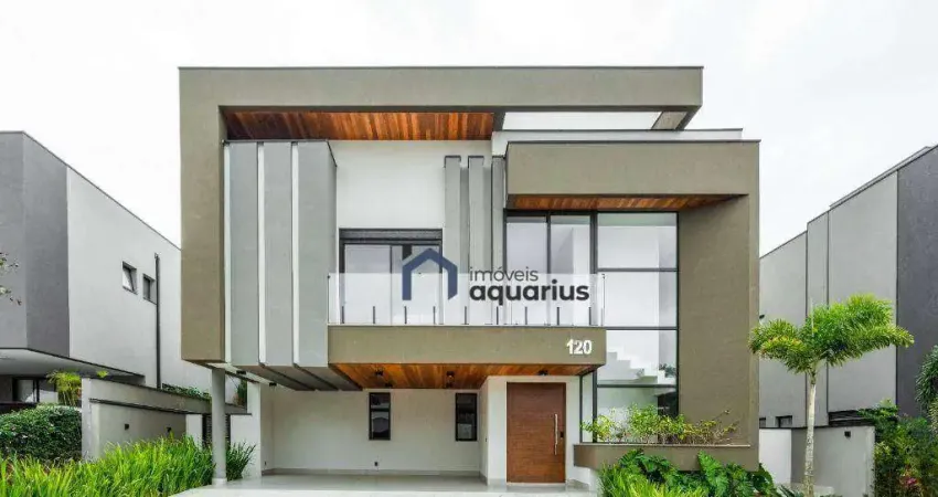 Sobrado à venda, 435 m² por r$ 4.750.000,00 - condomínio residencial alphaville i - são josé dos campos/sp