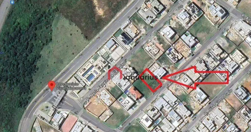 Terreno à venda, 451 m² por R$ 798.000,00 - Condomínio Vivant Urbanova - São José dos Campos/SP