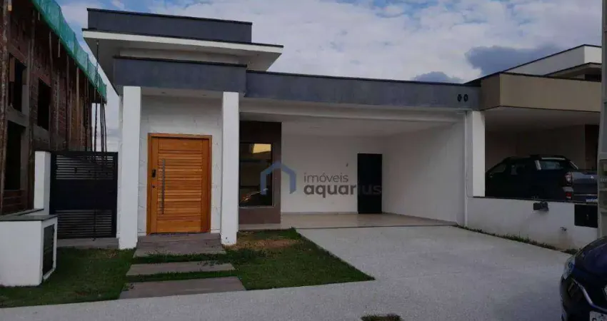 Casa com 3 dormitórios à venda, 175 m² por R$ 1.100.000 -Condominio Residencial Malbu - Caçapava/SP