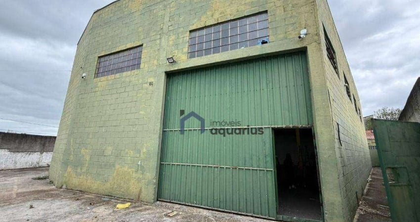 Galpão para alugar, 450 m² por r$ 5.000,00/mês - jardim são vicente - são josé dos campos/sp