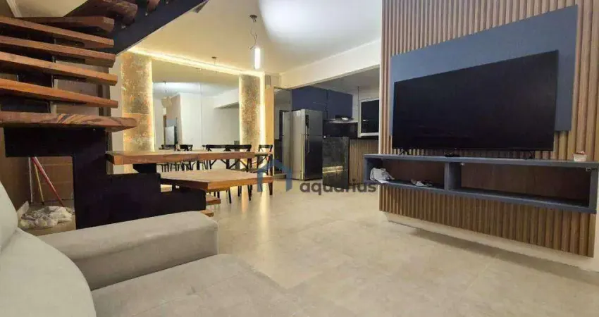 Apartamento Cobertura com 3 dormitórios à venda, 150 m² por R$ 2.025.000 - Praia das Toninhas - Ubatuba/SP