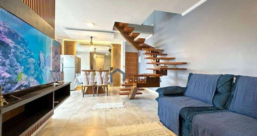 Apartamento Cobertura com 3 dormitórios à venda, 150 m² por R$ 2.025.000 - Praia das Toninhas - Ubatuba/SP
