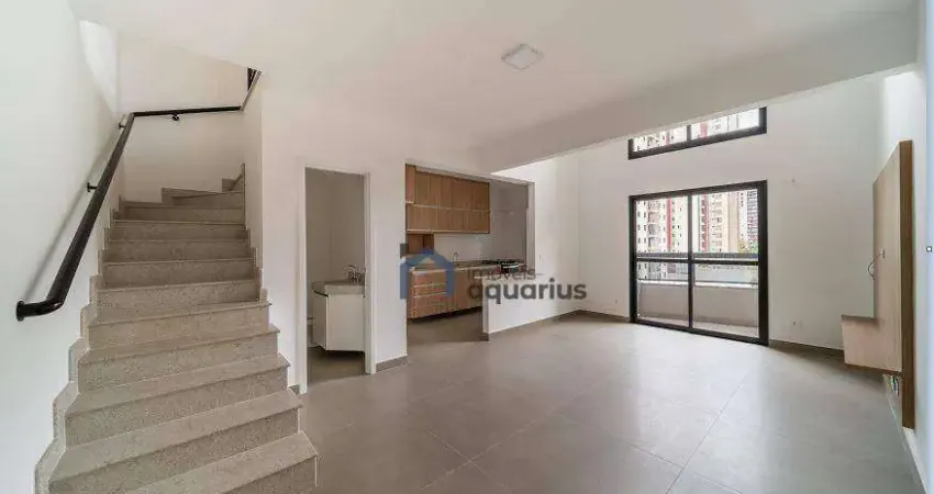 Loft com 1 dormitório para alugar, 78 m² por R$ 5.438,00/mês - Jardim Aquarius - São José dos Campos/SP