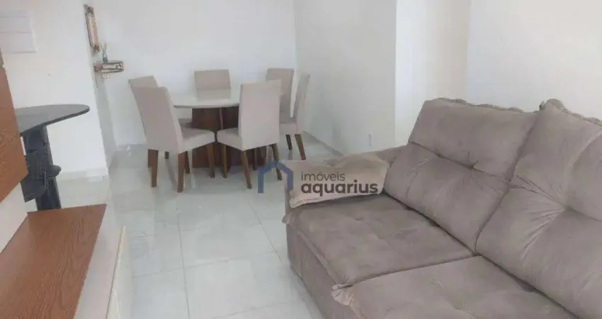 Apartamento com 3 dormitórios para alugar, 72 m² no Centro - Jacareí/SP