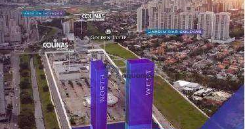 Apartamento com 1 dormitório à venda, 51 m² por R$ 749.000,00 - Jardim das Colinas - São José dos Campos/SP