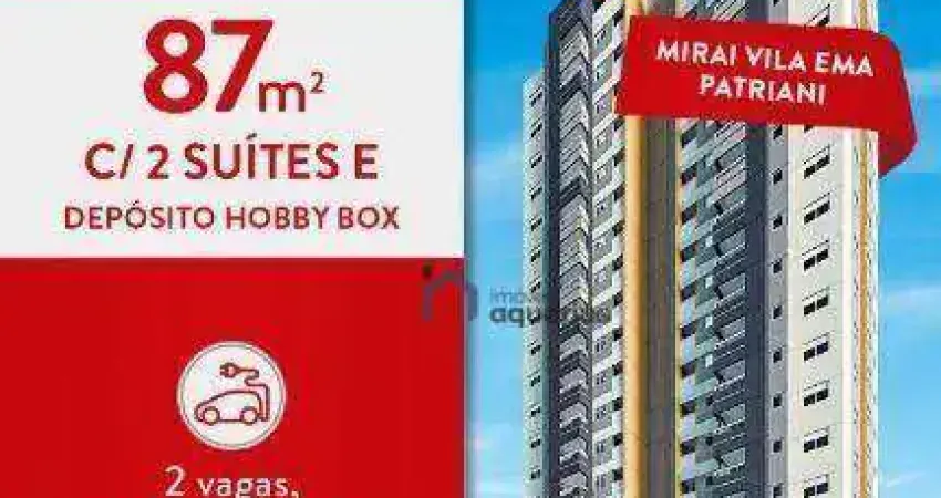 Apartamento com 2 dormitórios à venda, 87 m² por R$ 1.277.000,00 - Vila Ema - São José dos Campos/SP