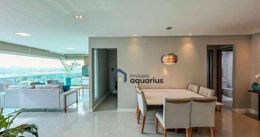 Apartamento com 2 dormitórios para alugar, 98 m² por R$ 8.015,00/mês - Jardim Aquarius - São José dos Campos/SP