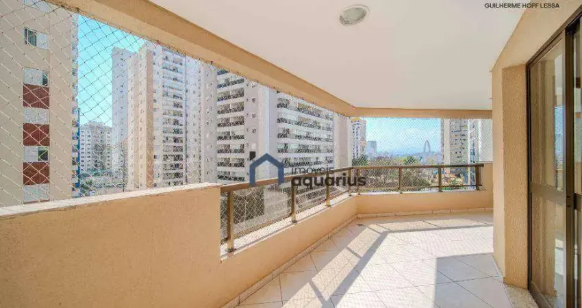 Apartamento no tom jobim com 4 dormitórios para alugar, 220 m² - jardim aquarius - são josé dos campos/sp