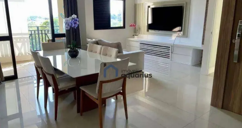 Apartamento no condominio esplanada resort com 3 dormitórios à venda, 118 m² por r$ 1.450.000 - jardim esplanada ii - são josé dos campos/sp