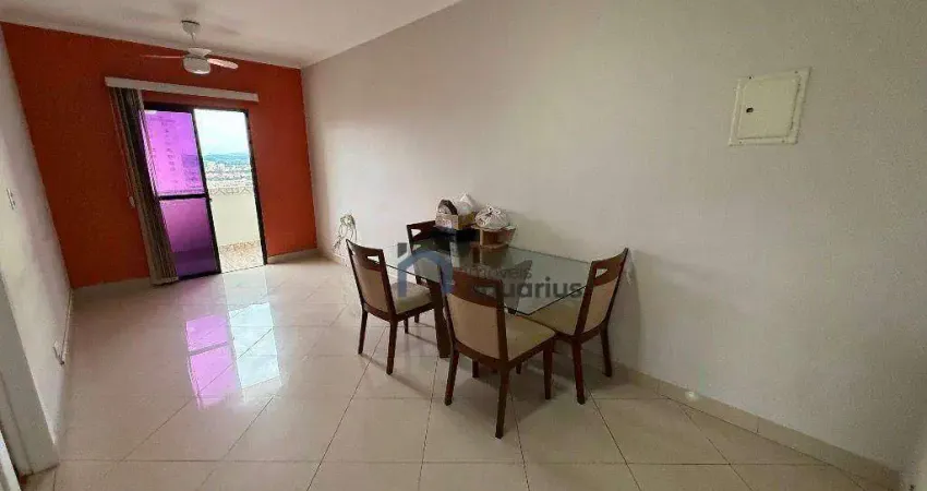 Apartamento no Edifício Pacaembú com 2 dormitórios, 77 m² - Centro - Jacareí/SP