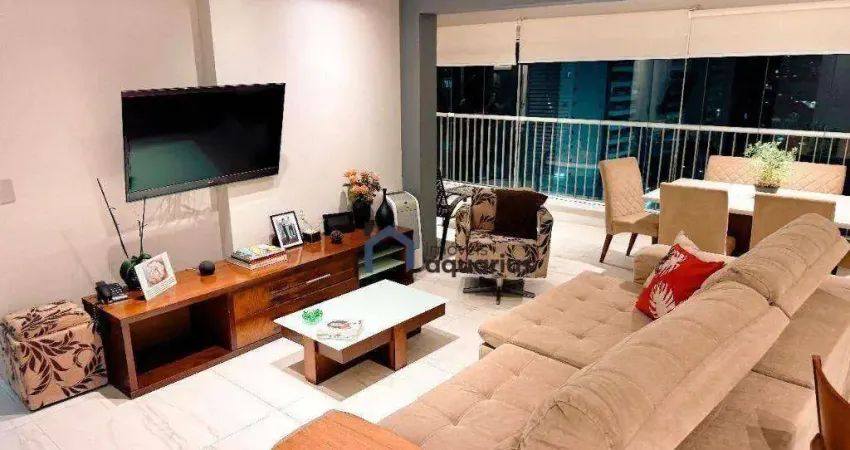 Apartamento com 3 dormitórios e 156 m² - jardim das indústrias - são josé dos campos/sp