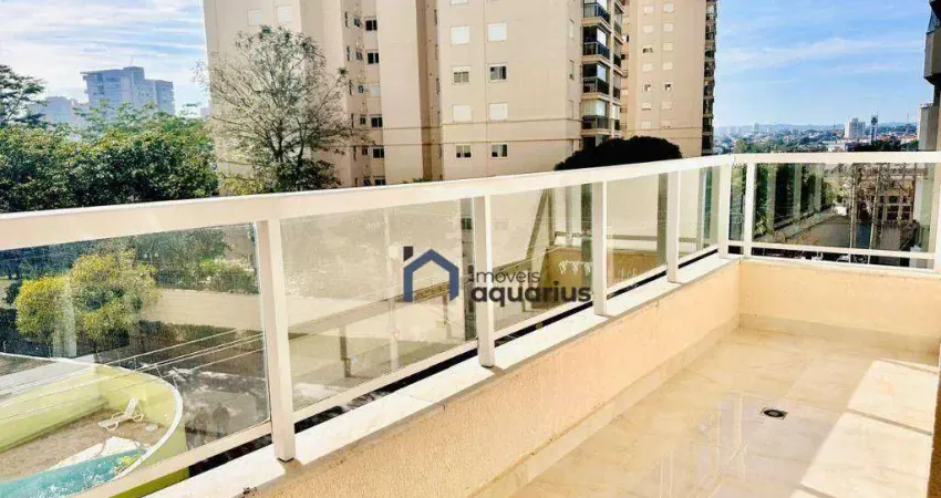Apartamento com 2 dormitórios para alugar, 78 m² por r$ 6.230/mês - jardim aquarius - são josé dos campos/sp
