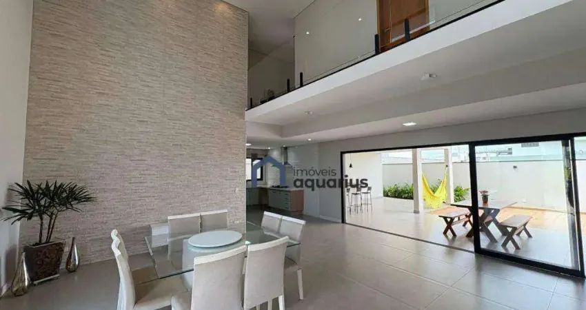 Sobrado com 4 dormitórios à venda, 311 m² - reserva ruda - são josé dos campos/sp