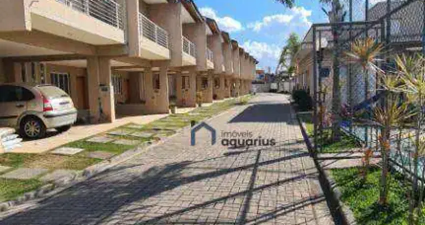 Sobrado no Condominio Villagio Íris com 3 dormitórios à venda, 126 m² por R$ 460.000 - Santa Cruz dos Lázaros - Jacareí/SP