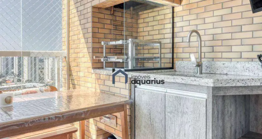 Apartamento com 3 dormitórios, 78 m² - jardim aquarius - são josé dos campos/sp