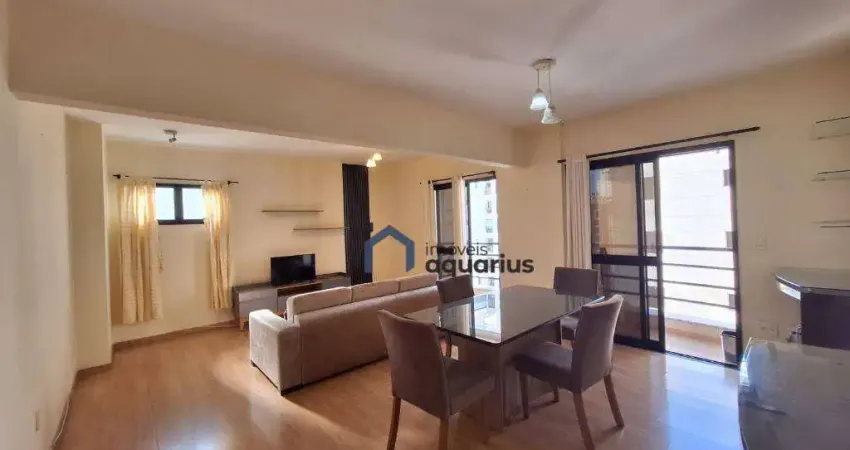 Apartamento com 2 dormitórios à locação, 100 m² - jardim aquarius - são josé dos campos/sp