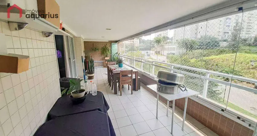 Apartamento com 4 dormitórios à venda, 182 m² por r$ 2.025.000,00 - vila ema - são josé dos campos/sp