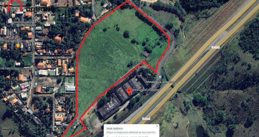 Área Industrial de 40.000 m² no Bairro Putim, em frente a Rod Carvalho Pinto - ótima localização!