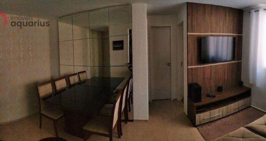 Apartamento com 2 dormitórios à venda, 51 m² por R$ 290.000,00 - Parque Residencial Flamboyant - São José dos Campos/SP