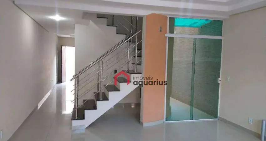 Sobrado com 3 dormitórios à venda, 172 m² por r$ 600.000,00 - loteamento residencial vista linda - são josé dos campos/sp