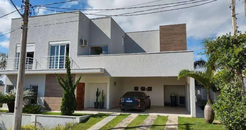Sobrado no Condomínio Lago Dourado com 3 dormitórios, 365 m² -  Chácaras Rurais de Guararema - Jacareí/SP