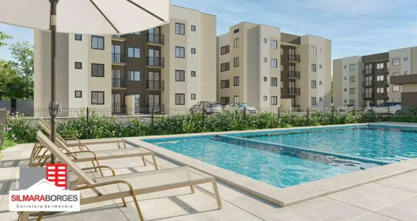 Apartamento com 2 quartos - 44,72 m² - residencial ilhas gregas