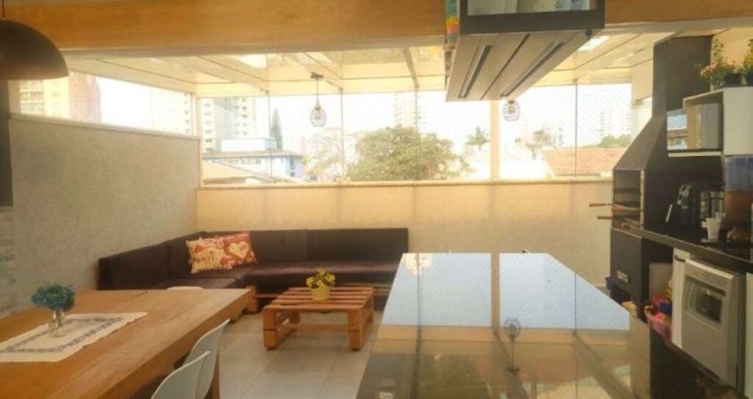 COBERTURA COM 2 DORMITÓRIOS À VENDA, 90 M² POR R$ 650.000 - VILA BASTOS - SANTO ANDRÉ/SP