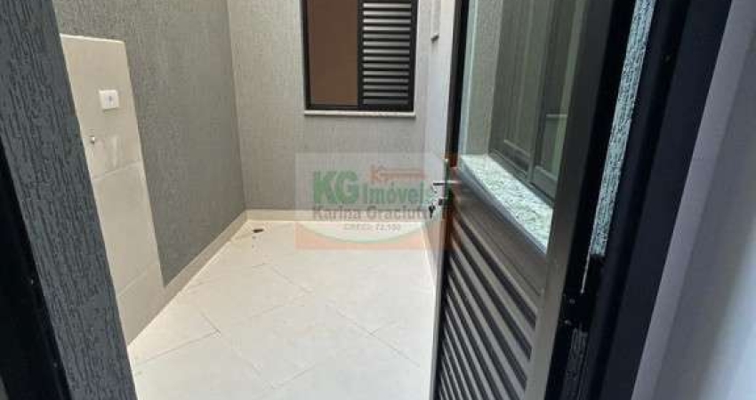 LINDO APARTAMENTO FRENTE | NOVO | 2 DORMITÓRIOS SENDO 1 EXCLUSIVA SUÍTE C/ SACADA | COZ AMERICANA | QUINTAL | 1 VAGA - 50,39 MTS - A VENDA - R$ 369.000,00 - VILA VALPARAÍSO - SANTO ANDRÉ/SP
