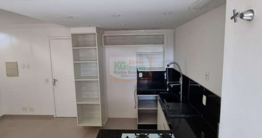 LINDA COBERTURA DUPLEX PLANEJADA | 1 SUÍTE | AMPLA SALA DE ESTAR | TERRAÇO | 2 VAGAS - ELEVADOR E LAZER COMPLETO - 83,66 MTS - A VENDA - R$ 498.000,00 - CASA BRANCA - SANTO ANDRÉ/SP.