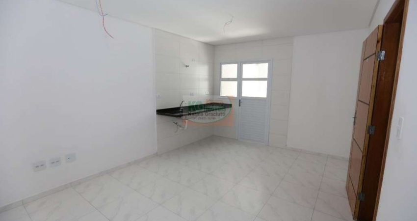LINDA COBERTURA NOVA C/ ELEVADOR | ACESSO INTERNO | 2 DORM | ESPAÇO GOURMET | 1 VAGA COBERTA - 88 MTS - VENDA - R$ 409.00,00 - VILA PIRES - SANTO ANDRÉ/SP.