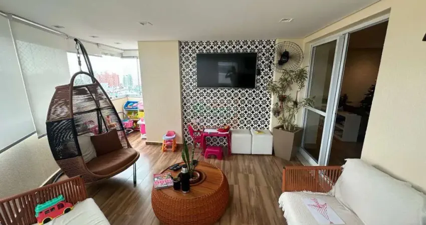 Lindo apartamento a venda por r$1.431.000,00| 3 dormitórios sendo 3 suítes | 126m² | 3 vagas de garagem | vila floresta - santo andré / sp