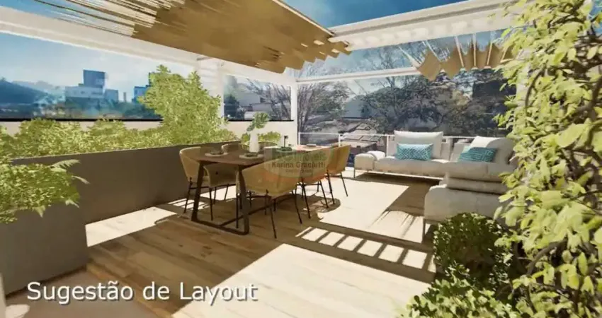 Linda cobertura a venda por r$510.000,00 | 2 dormitórios sendo 1 suíte | 113m² | 2 vagas de garagem | parque oratório - santo andré / sp