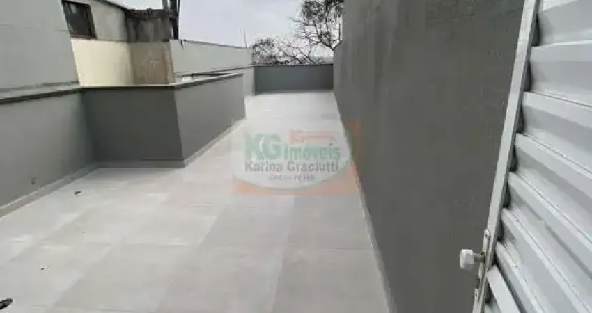 Linda cobertura a venda por r$385.000,00 | 2 dormitórios sendo 1 suíte | 106m² | 1 vaga de garagem | vila guaraciaba - santo andré / sp