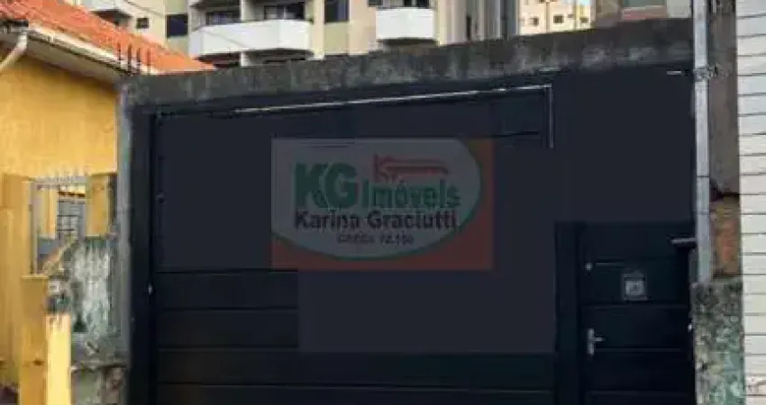 Terreno a venda por r$742.000,00 | terreno de 108m² com galpão de 65m² | santa paula - são caetano do sul/ sp