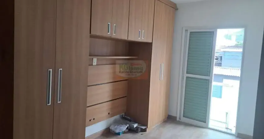 Lindo apartamento a venda por r$330.000,00 | 55m² | 2 dormitórios sendo 1 suíte | armários planejados | jardim do estadio - santo andré / sp