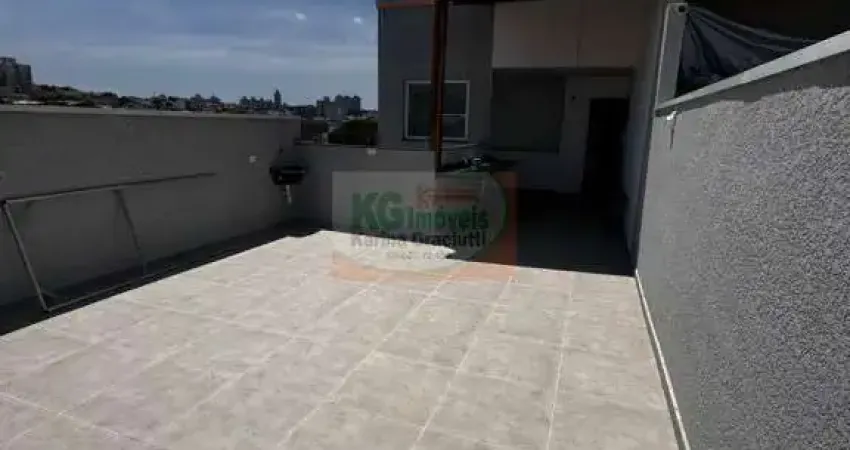 Linda cobertura para locação por r$2.900,00 | 2 dormitórios sendo 1 suíte | 2 vagas | bangú - santo andré - sp