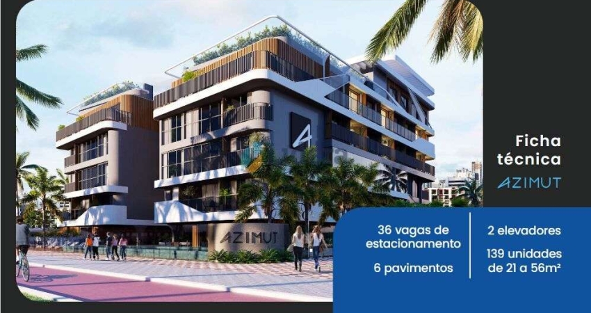 Flat com 1 quarto à venda na Rua Mar Báltico, Intermares, Cabedelo