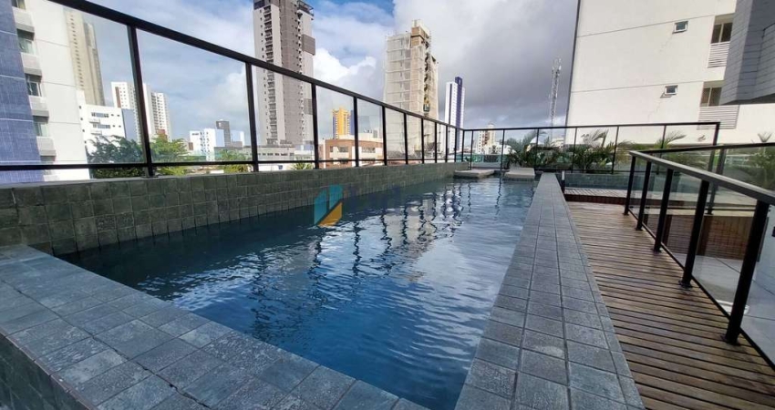 Apto com 2 vagas de garagem - 86.8m² - 3 quartos - 3 suítes - Aeroclube em João Pessoa, PB