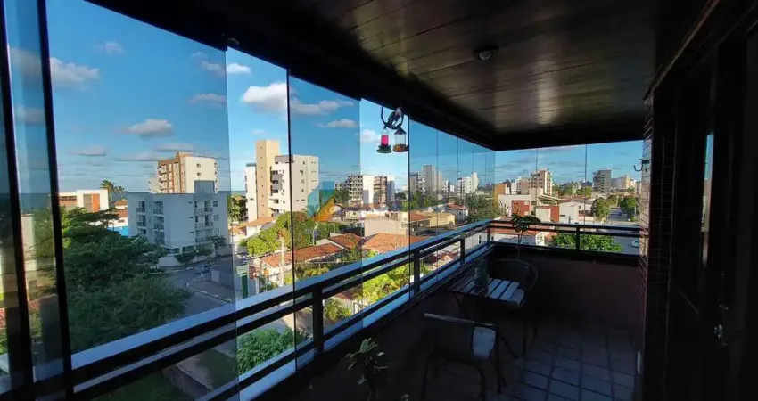 Apto com vista do mar - 98m² - 2 quartos- 1 suite - em poço, cabedelo/pb