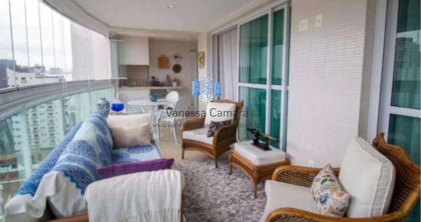 Apartamento para Venda em Santos, Ponta da Praia, 3 dormitórios, 3 suítes, 4 banheiros, 2 vagas