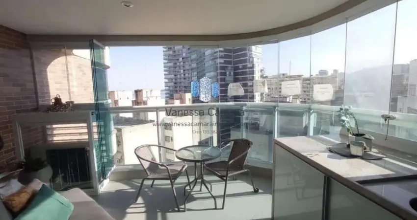 Apartamento para Venda em Santos, Pompéia, 1 dormitório, 1 banheiro, 1 vaga