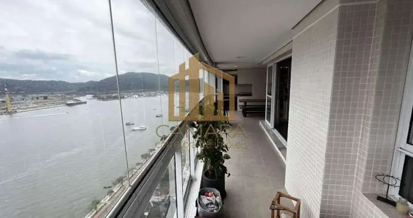 Apartamento para venda em santos, ponta da praia, 3 dormitórios, 3 suítes, 5 banheiros, 3 vagas