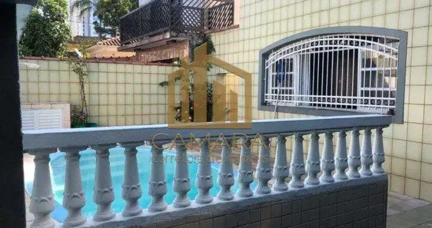 Casa para venda em santos, aparecida, 3 dormitórios, 1 suíte, 1 banheiro, 2 vagas