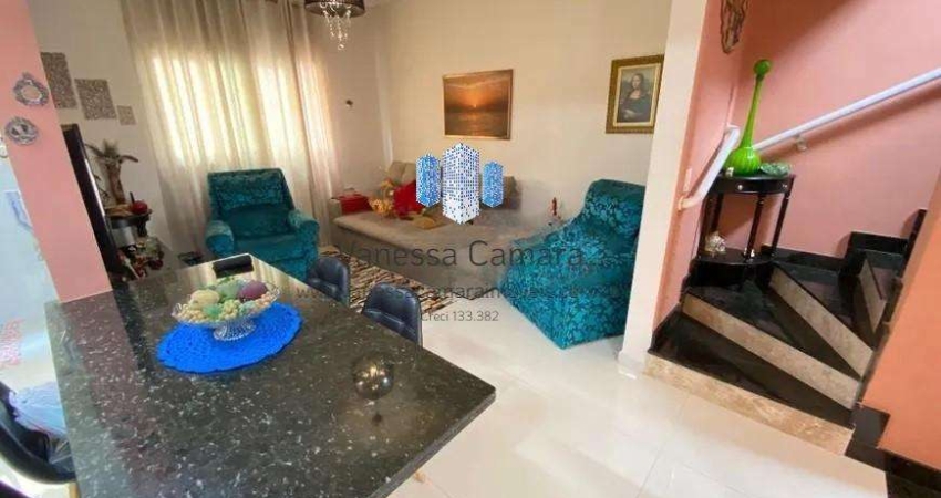 Casa para Venda em Santos, Gonzaga, 2 dormitórios, 2 suítes, 3 banheiros, 1 vaga