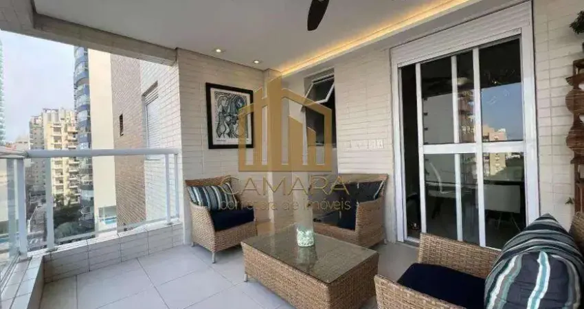 Apartamento para Venda em Santos, Boqueirão, 3 dormitórios, 3 suítes, 5 banheiros, 3 vagas