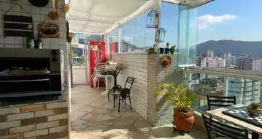 Cobertura para Venda em Santos, Pompéia, 3 dormitórios, 1 suíte, 4 banheiros, 2 vagas