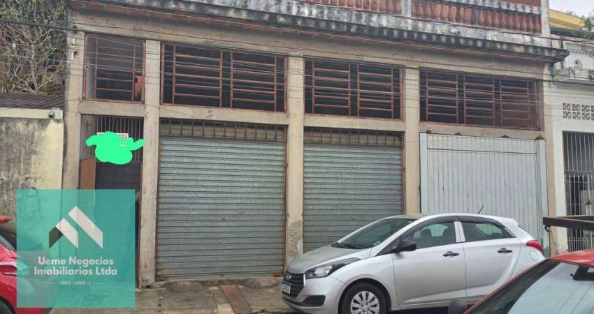 Vende-se Sobrado, 3 Dormitórios, 1 Suíte, com edícula, 236m² por R$ 450.000,00 - Brás Cubas, Mogi das Cruzes