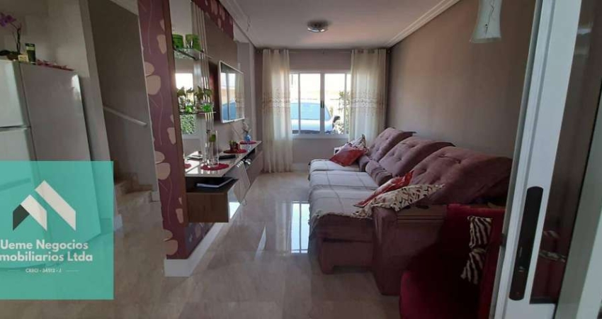 Vende-se Sobrado em Condomínio, 3 Quartos, 1 Suíte, 2 Vagas, Espaço Gourmet, 125m² por R$ 680.000,00 - Alto Ipiranga, Mogi das Cruzes