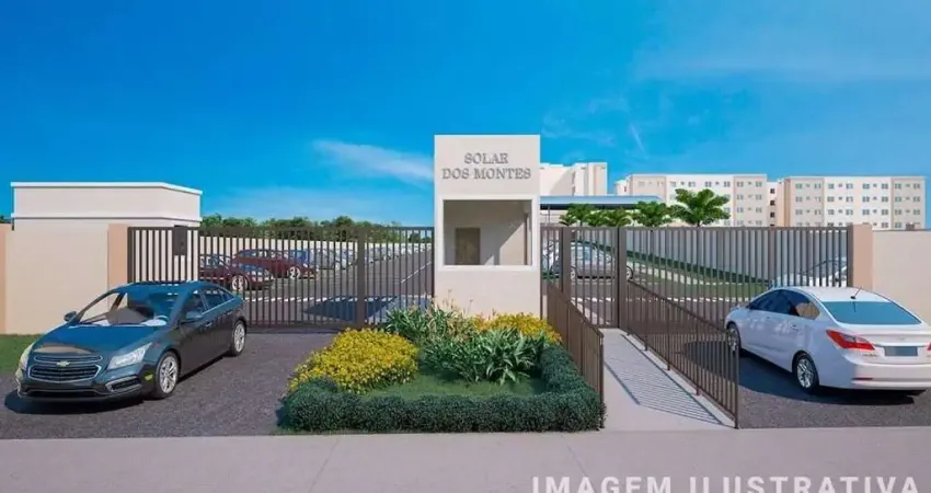 Apartamento à venda no condomínio solar dos montes, chácara estância paulista - suzano/sp