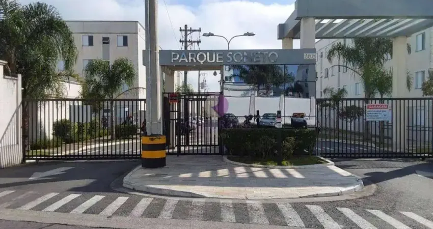 Apartamento para locação no condomínio parque soneto , parque santa rosa - suzano/sp